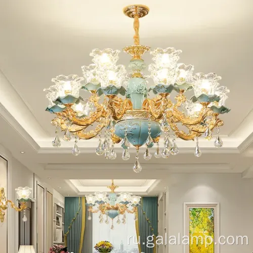 Элегантная хрустальная люстра -люстра роскошной подвески K9 для отелей